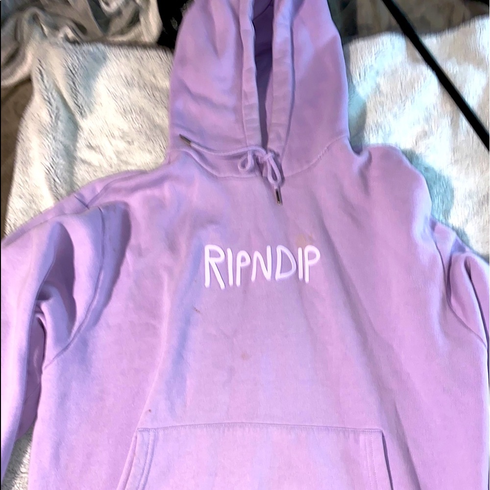 rip n dip classic logo hoodie